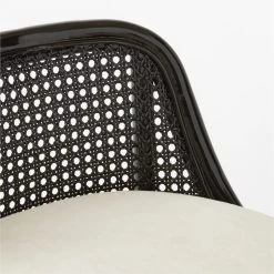 Coba Black Rattan Counter Stool -Cb2 Pop Shop CobaCaneCounterStoolAVSSF22