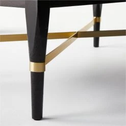 Connoisseur 5-Drawer Black Oak Wood Dresser Model 1003 -Cb2 Pop Shop ConnoisseurDresserAV2SSS21