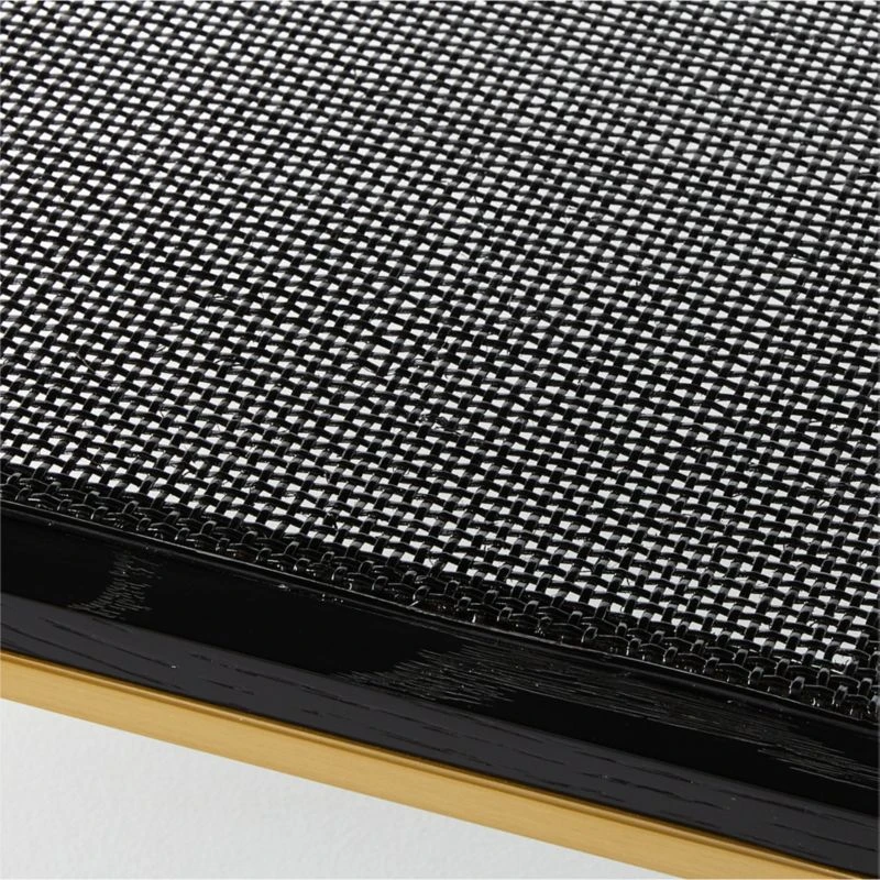 Connoisseur 2-Drawer Black Oak Wood Nightstand With Marble Top Model 8714 9 Connoisseur 2-Drawer Black Oak Wood Nightstand With Marble Top Model 8714 - Image 7