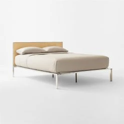 Corso Rattan Queen Bed -Cb2 Pop Shop CorsoRattanQueenBed3QSSF22