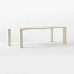 Croix 100" Bleached Ash Dining Table 9 Croix 100" Bleached Ash Dining Table -Cb2 Pop Shop CroixBlchdAshDngTbl100in3QSSF22