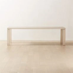 Croix 100" Bleached Ash Dining Table
