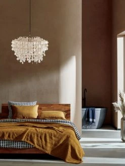 Dondra Teak Wood Queen Bed -Cb2 Pop Shop DondraTeakQueenBedEstelaJN20