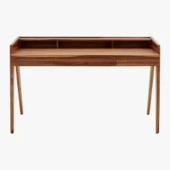 Drommen 3- Drawer Wood Desk 13 Drommen 3- Drawer Wood Desk -Cb2 Pop Shop DrommenDeskS18