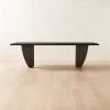 Dunn Rectangular Black Ash Wood Dining Table 107" 2 Dunn Rectangular Black Ash Wood Dining Table 107" -Cb2 Pop Shop DunnWoodDiningTableSHS22