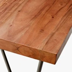 Dylan 36"x80" Medium Acacia Dining Table -Cb2 Pop Shop DylanDineTbl80X36inAVF18