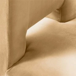 Editor Camel Upholstered Dining Chair -Cb2 Pop Shop EditorFlUphtrdCmlDngChrAVSSS22 1