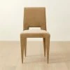 Editor Camel Upholstered Dining Chair -Cb2 Pop Shop EditorFlUphtrdCmlDngChrSHS22 1