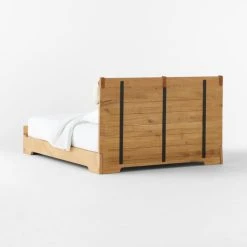 Elwood White Oak Queen Bed -Cb2 Pop Shop ElwoodQueenBed3QBSSS23