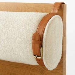 Elwood White Oak Queen Bed -Cb2 Pop Shop ElwoodQueenBedAVSSS23