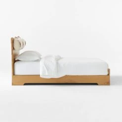 Elwood White Oak Queen Bed -Cb2 Pop Shop ElwoodQueenBedSDSSS23