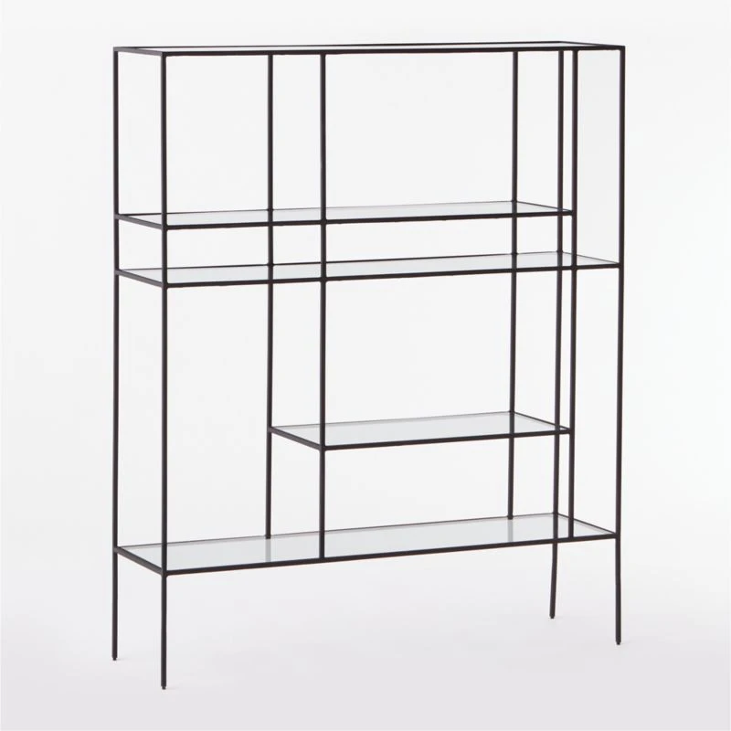Euclidean Black Metal Etagere 6 Euclidean Black Metal Etagere - Image 4