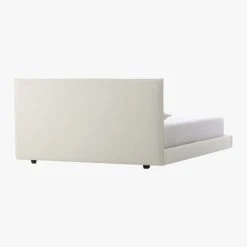 Facade Soft White Queen Bed -Cb2 Pop Shop FacadeBedQueenSnowAV1S14