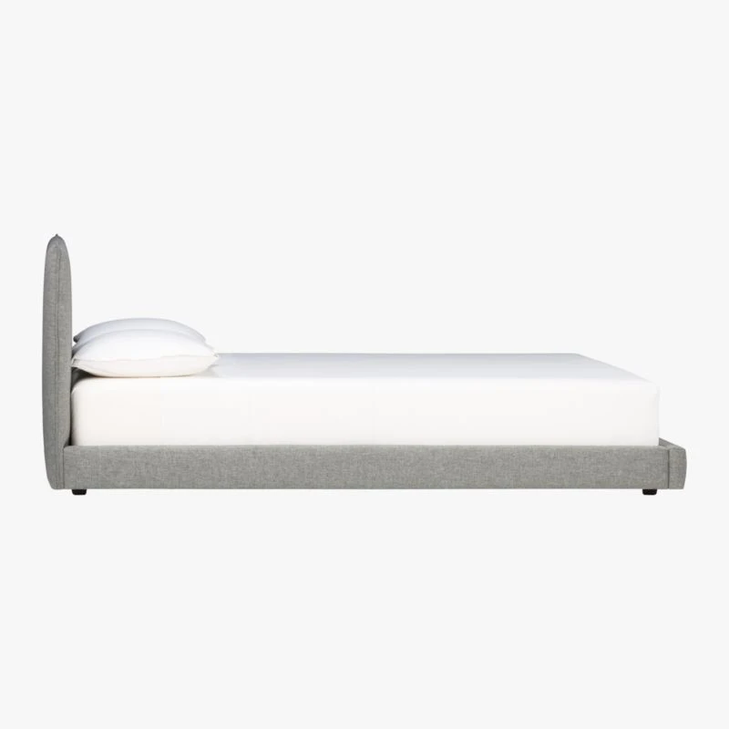 Facade Grey Tweed Twin Bed 5 Facade Grey Tweed Twin Bed - Image 3