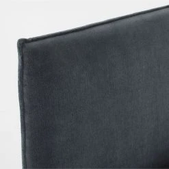 Façade Shadow Velvet Queen Bed -Cb2 Pop Shop FacadeShdwVelvetQBedAVSSF22