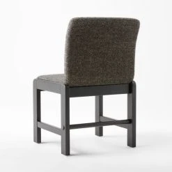 Falls Black Upholstered Dining Chair -Cb2 Pop Shop FallsBlkDiningChair3QBSSS22