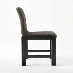 Falls Black Upholstered Dining Chair -Cb2 Pop Shop FallsBlkDiningChairSDSSS22