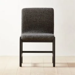 Falls Black Upholstered Dining Chair