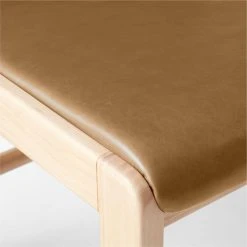 Falls Leather Dining Chair 15 Falls Leather Dining Chair -Cb2 Pop Shop FallsLthrDiningChairAVSSS22