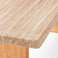 Falls Travertine Dining Table 17 Falls Travertine Dining Table -Cb2 Pop Shop FallsTrvrtnDiningTableAVSSS22