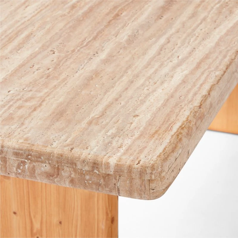 Falls Travertine Dining Table 9 Falls Travertine Dining Table - Image 7