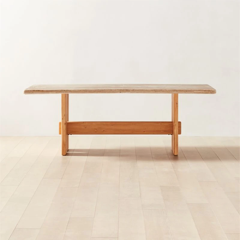 Falls Travertine Dining Table 3 Falls Travertine Dining Table