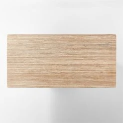 Falls Travertine Dining Table 19 Falls Travertine Dining Table -Cb2 Pop Shop FallsTrvrtnDiningTableTOPSSS22
