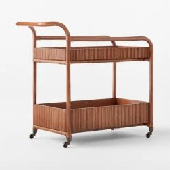 Feliz Rattan Bar Cart 22 Feliz Rattan Bar Cart -Cb2 Pop Shop FelizRattanBarCart3QBSSF21