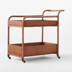 Feliz Rattan Bar Cart 20 Feliz Rattan Bar Cart -Cb2 Pop Shop FelizRattanBarCart3QSSF21