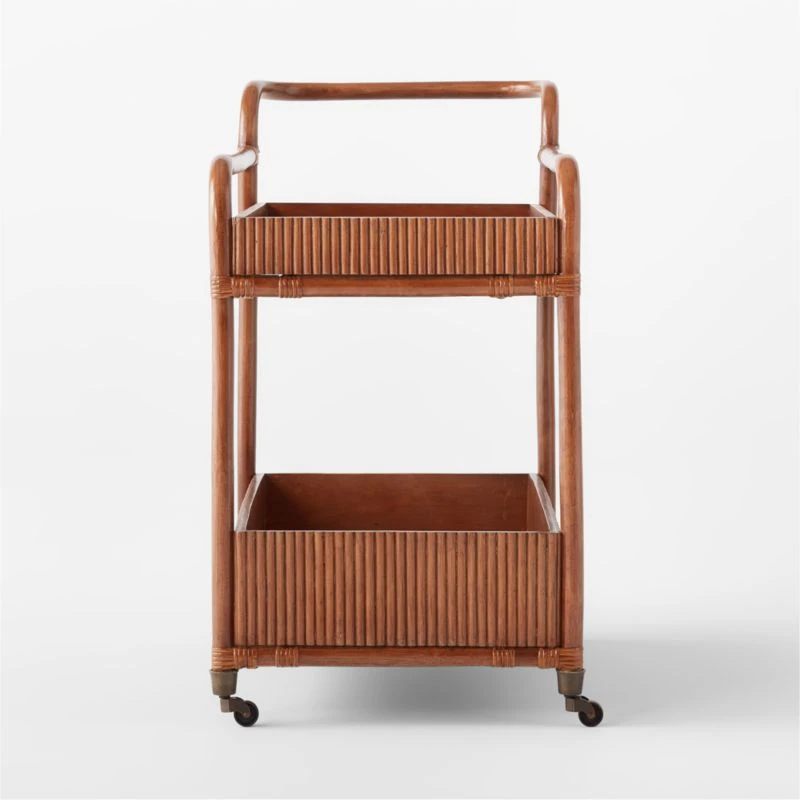 Feliz Rattan Bar Cart 11 Feliz Rattan Bar Cart - Image 9