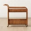 Feliz Rattan Bar Cart -Cb2 Pop Shop FelizRattanBarCartSHF21