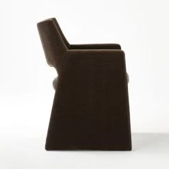 Foley Mink Velvet Dining Armchair -Cb2 Pop Shop FoleyVlvtMinkDnngChairSDSSF20