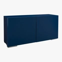 Fuel High-Gloss Navy Blue Credenza 10 Fuel High-Gloss Navy Blue Credenza -Cb2 Pop Shop FuelCredenzaNavy3QS15