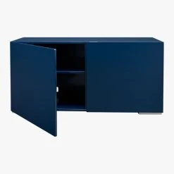 Fuel High-Gloss Navy Blue Credenza 11 Fuel High-Gloss Navy Blue Credenza -Cb2 Pop Shop FuelCredenzaNavyAV1S15