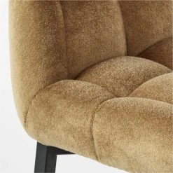 Gabe Gold Tufted Low-Back Counter Stool Set Of 2 -Cb2 Pop Shop GabeCounterStoolGoldAVSSF22