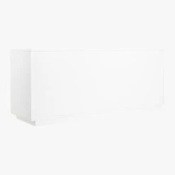Gallery Low 4-Drawer White Dresser -Cb2 Pop Shop GalleryLowDrssrWhite3QBS19