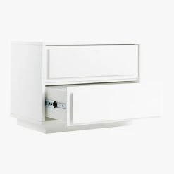 Gallery 2-Drawer High-Gloss White Nightstand -Cb2 Pop Shop GalleryNighstand3QAVS19