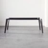Harper Black Dining Table Base