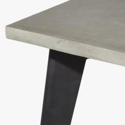 Harper Black Dining Table With Concrete Top -Cb2 Pop Shop HarperBlkNCncrtDiningTblAVF19
