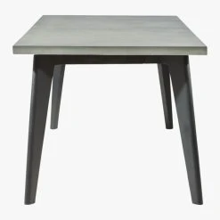 Harper Black Dining Table With Concrete Top -Cb2 Pop Shop HarperBlkNCncrtDiningTblSDF19