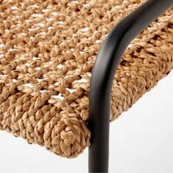 Isola Woven Dining Chair -Cb2 Pop Shop IsolaNatFiberChairAVSSS23