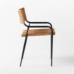 Isola Woven Dining Chair -Cb2 Pop Shop IsolaNatFiberChairSDSSS23