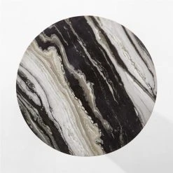 Julius 48" Round Marble Dining Table -Cb2 Pop Shop Julius48inRndDiningTableTOPSSF22
