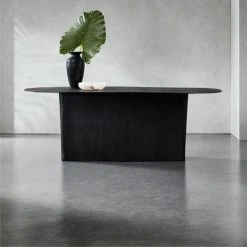 Origin Cast Metal Dining Table 84"