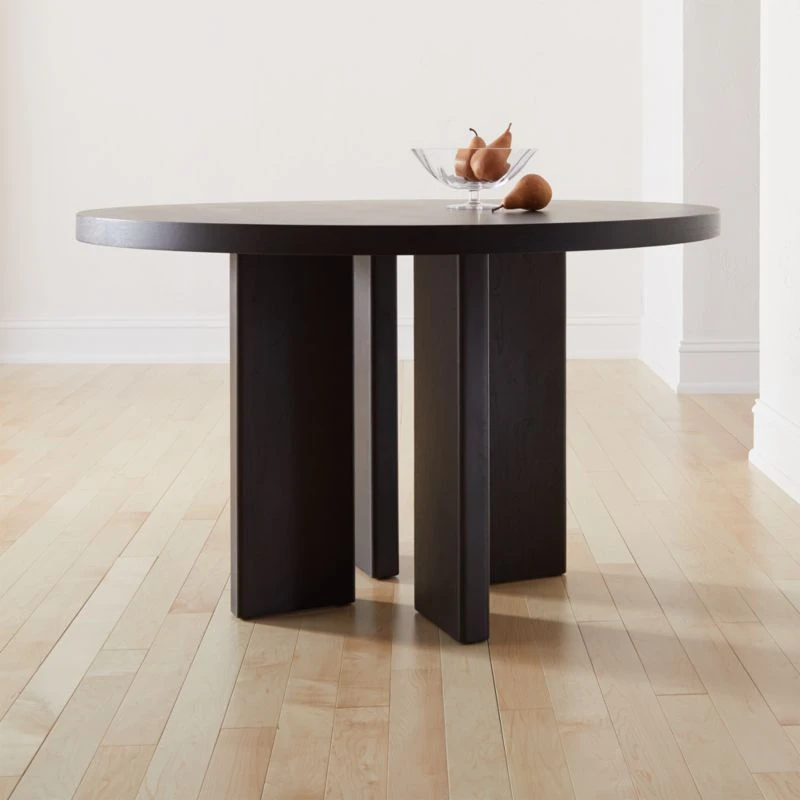 Shadow Blackened Wood Dining Table 3 Shadow Blackened Wood Dining Table