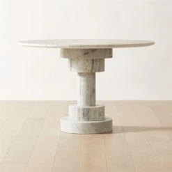 Kota Round Marble Dining Table