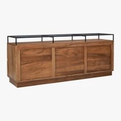Lawson Low 6-Drawer Wood Dresser With Glass Top -Cb2 Pop Shop LawsonLowDresser3QBF19