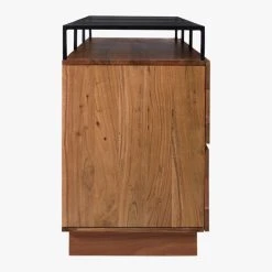 Lawson Low 6-Drawer Wood Dresser With Glass Top -Cb2 Pop Shop LawsonLowDresserSDF19