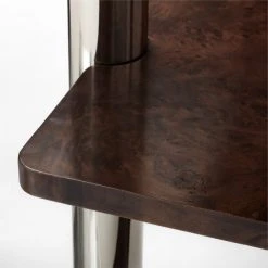 Legna Burl Wood Bookshelf -Cb2 Pop Shop Legna60inBurlWoodBookcaseAVSSF22