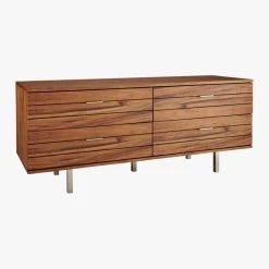 Linear Low 4-Drawer Wood Dresser -Cb2 Pop Shop LinearLowDresser3QF15